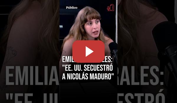 Embedded thumbnail for Emilia G. Morales, sobre el ataque de EEUU en VENEZUELA: "Fue 'quirúrgico', con muertos y destrozos"