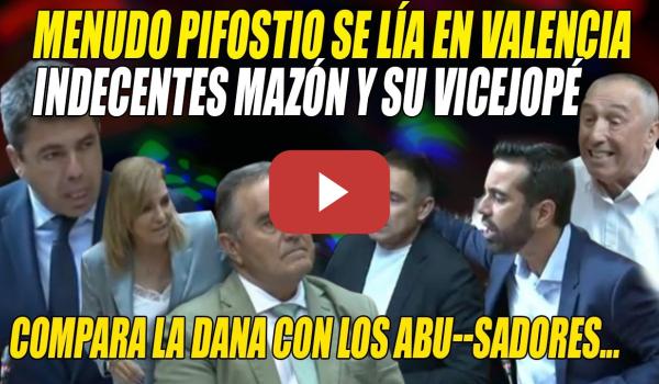 Embedded thumbnail for ENGANCHÓN💢ZASCA de Pons al PP💢Mazón SUPERA la INDIGNIDAD y SE LO HACEN PAGAR💢Expulsan a vecinos