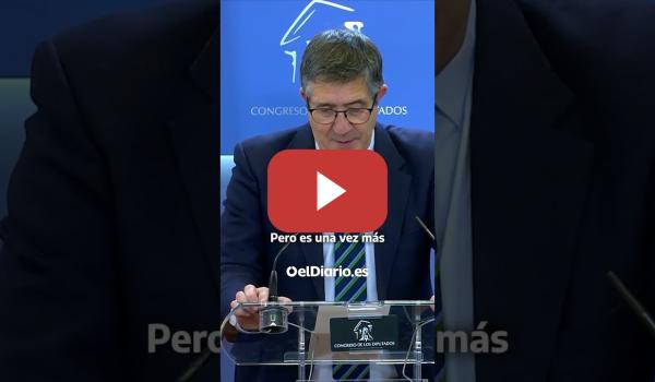 Embedded thumbnail for Patxi López, sobre Mazón: &quot;Es la indignidad hecha persona&quot;