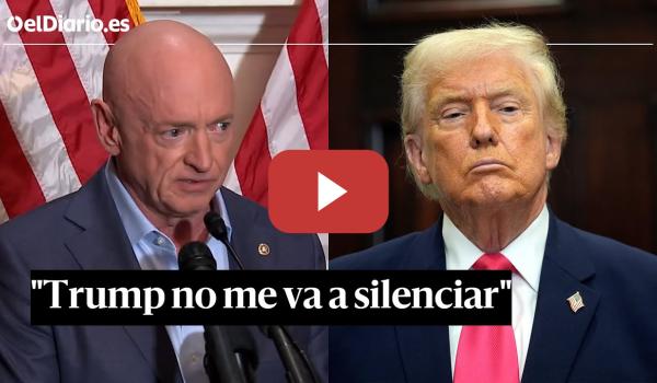 Embedded thumbnail for Mark Kelly, ex marine, astronauta y senador de EEUU: &quot;Trump no me va a silenciar&quot;
