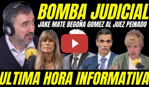 Embedded thumbnail for IGNACIO ESCOLAR SUELTA BOMBA BEGOÑA GÓMEZ "JUEZ PEINADO RECIBE GOLPE MAESTRO  PARA TUMBAR CASO"