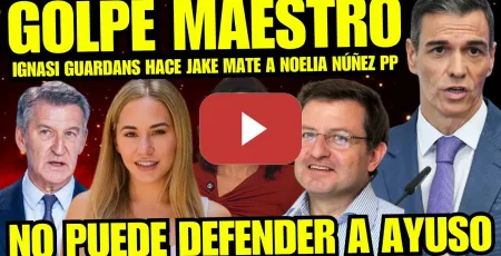 Embedded thumbnail for ¡ZASCA! IGNASI GUARDANS DESTROZA A NOELIA NÚÑEZ 'LA CURRÍCULUMS' Y QUEDA MUDA SIN DEFENDER A AYUSO