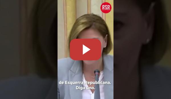 Embedded thumbnail for Cospedal queda en Ridículo por Rufián