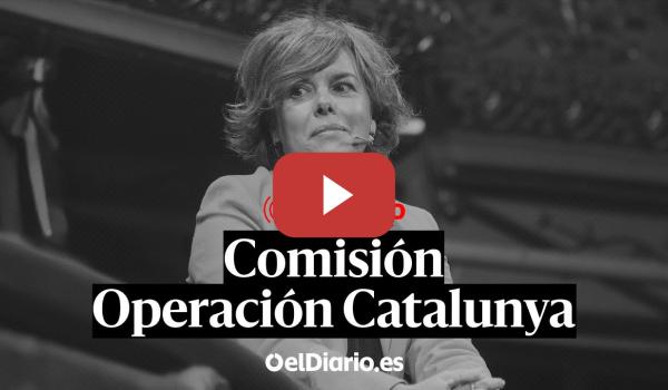 Embedded thumbnail for 🔴 DIRECTO | SORAYA SÁEZ DE SANTAMARÍA comparece en la INVESTIGACIÓN de la Operación Catalunya