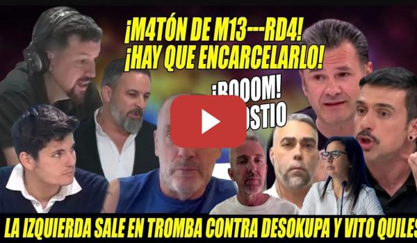 Embedded thumbnail for SOCIÓLOGO DESTROZA al &quot;MA-TÓN&quot; de DESOKUPA y Vito Quiles💥La IZQUIERDA SALE en TROMBA y los MACHACA