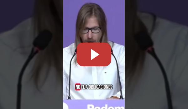 Embedded thumbnail for Podemos votará NO al Real Decreto del PsoE que no impide que vuelva a pasar OTRO APAGÓN ELÉCTRICO