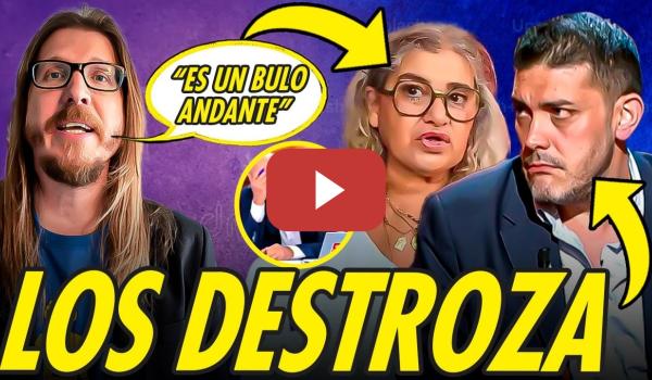 Embedded thumbnail for PABLO FERNÁNDEZ DESTROZA EN DIRECTO A LUCÍA ETXEBARRÍA Y A JORGE CALABRÉS