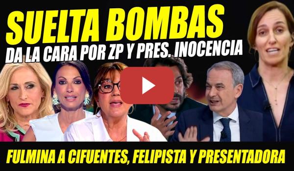 Embedded thumbnail for GARCÍA RIDICULIZA A CIFUENTES Y FELIPISTA ANTISANCHISTA DANDO CARA X ZAPATERO.PLACA CON ÁTICO AYUSO
