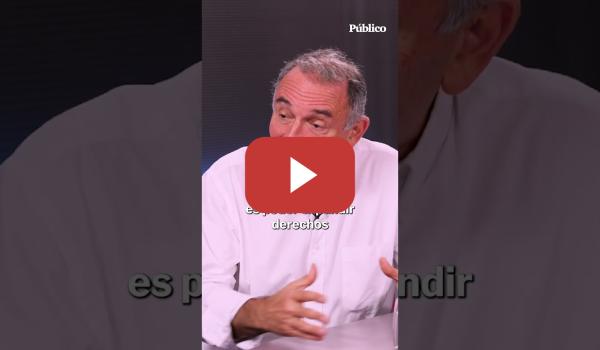 Embedded thumbnail for “Sustentar el Gobierno de España es sustentar el único gobierno de la UE donde hay comunistas&quot;