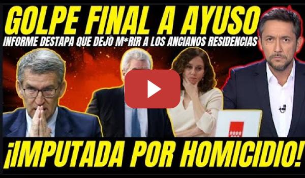 Embedded thumbnail for 🚨 JAVIER RUIZ REVELA INFORMES QUE CONFIRMAN QUE AYUSO DEJÓ MORIR A ANCIANOS EN LAS RESIDENCIAS