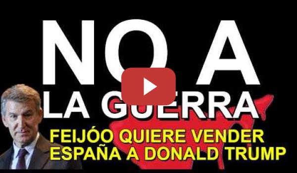 Embedded thumbnail for Las Derechas quieren que España seamos vasallos de Trump, pero NO A LA GUERRA