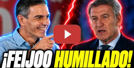 Embedded thumbnail for FEIJÓO TIEMBLA: SÁNCHEZ ARRASA EN LA REVUELTA CON 4,4 MILLONES Y RÉCORD HISTÓRICO DE BRONCANO