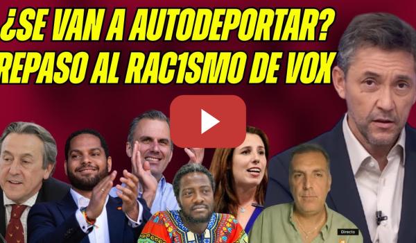 Embedded thumbnail for ¿VOX DEPORTARÁ a ORTEGA SMITH, GARRIGA, DE MEER? RUIZ ACORRALA al POLICÍA de VOX ¡CORTA sus BULOS!