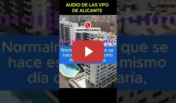 Embedded thumbnail for Las VPO de Alicante fueron un Mamoneo