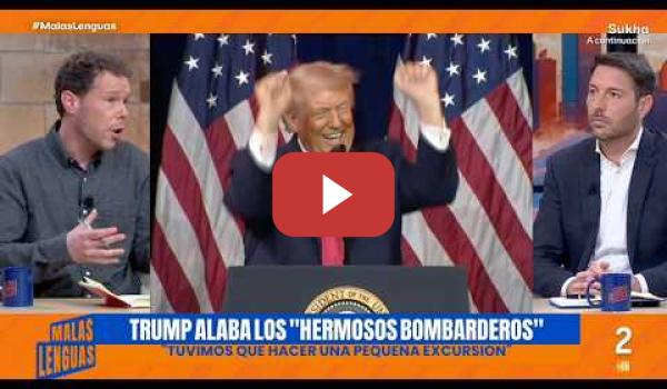 Embedded thumbnail for Manu Levin revienta a Trump y lo califica así