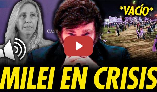 Embedded thumbnail for MILEI HUNDIDO: MÁS AUDIOS CONTRA KARINA, ACTOS VACÍOS, CORRUPCIÓN Y MÁS