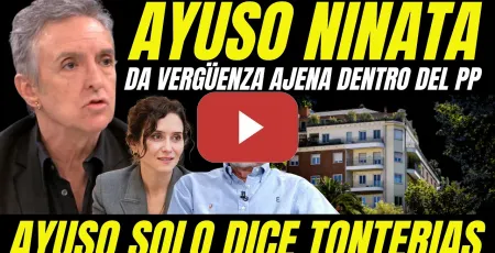 Embedded thumbnail for AYUSO ES UNA NIÑATA QUE DA VERGÜENZA AJENA DENTRO DEL PROPIO PP "ESTÚPIDA INÚTIL QUE VA DE VÍCTIMA"