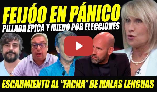 Embedded thumbnail for FEIJÓO PILLADO Y ACOJONADO POR NO GOBERNAR. JULIA OTERO Y MIRÓ DESTROZAN BULOS BAJAS Y A FACHA SIMÓN
