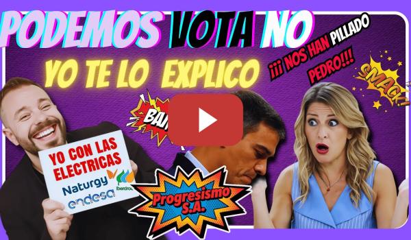 Embedded thumbnail for 🟥⚡ Podemos vota NO al decretazo: era un regalo al oligopolio… y Maestre aún decía que era social 🧢💰🔌