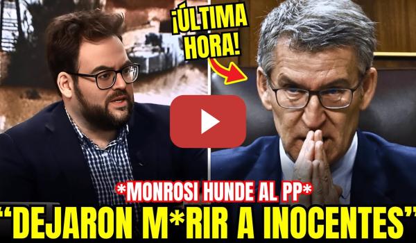 Embedded thumbnail for 💥 ¡DEJARON M*RIR a INOCENTES! Monrosi DENUNCIA al PP por el ESCANDALO de los INCENDIOS