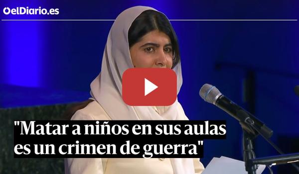 Embedded thumbnail for El discurso de Malala Yousafzai en la ONU: "Lo que ocurre en Afganistán es un apartheid de género"