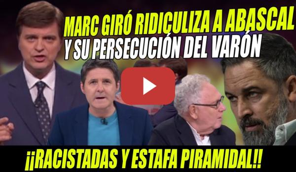 Embedded thumbnail for Marc Giró RIDICULIZA a Abascal x la persecución al VARÓN y con entrada ÉPICA d CAPITÁN del OPEN ARMS