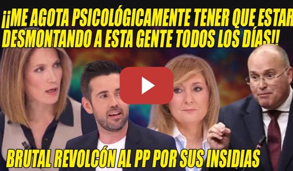 Embedded thumbnail for REVOLCÓN a Tellado,PP y AYUSISTA🔥Intxaurrondo ZANJA el DEBATE-Me agota PSICOLÓGICAMENTE DESMENTIRLES