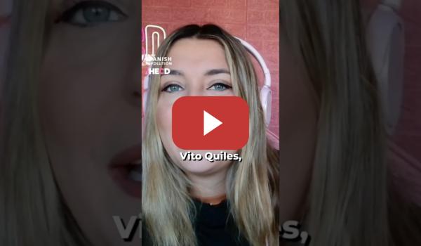 Embedded thumbnail for Vito Quiles no lucha contra el poder, le sirve. El problema es la maquinaria que lo encumbra.