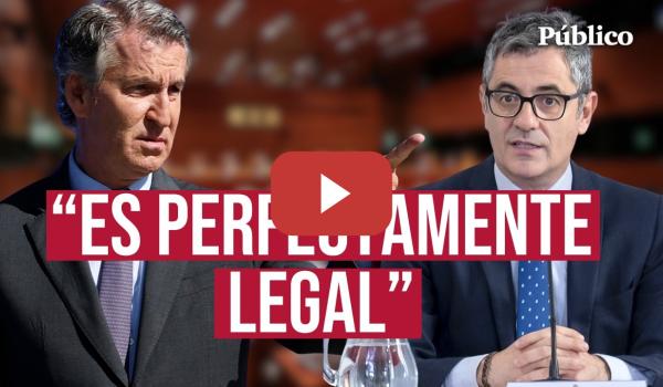Embedded thumbnail for La reacción del GOBIERNO al aval de la LEY DE AMNISTÍA: "El PP ha estado mintiendo durante años"