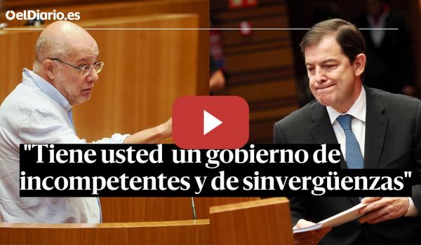 Embedded thumbnail for Igea, a Mañueco: &quot;Tiene usted  un gobierno de incompetentes y un partido de sinvergüenzas&quot;