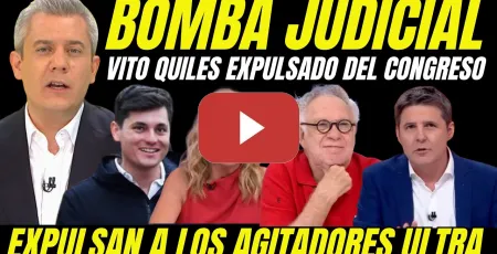 Embedded thumbnail for VITO QUILES EXPULSADO DEL CONGRESO DE MANERA PERMANENTE POR AGITADOR ULTRA