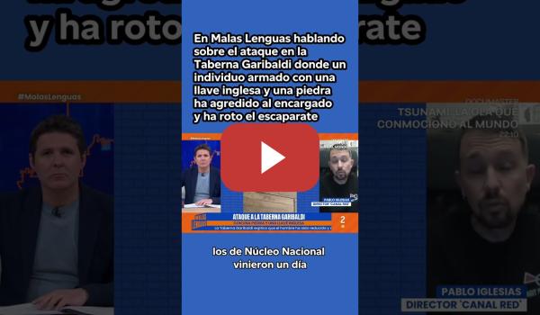 Embedded thumbnail for PROSIONISTA ATACA TABERNA GARIBALDI