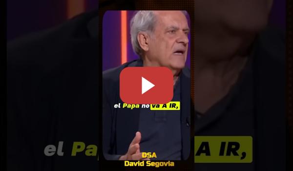 Embedded thumbnail for Javier Aroca, Vito Quiles al Papa no va, va donde se respira progresismo.
