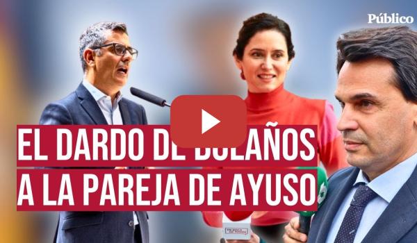 Embedded thumbnail for Bolaños saca pecho del fiscal general del Estado: &quot;Magnífica su labor por contar la verdad&quot;