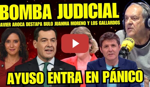 Embedded thumbnail for JAVIER AROCA TUMBA BULO DE JUANMA MORENO Y MARTA GÓMEZ “ES UNA CHAPUZA QUE LA PAGARÁ ANTE EL JUEZ”