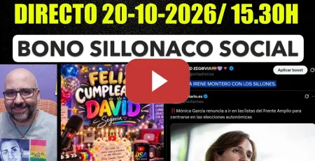 Embedded thumbnail for Directo 20 Octubre de 2026/ 15.30h. Mónica Sillón Térmica. CUMPLEAÑOOOOSSS.