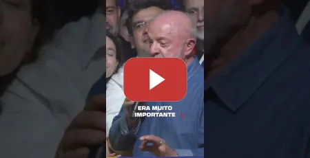 Embedded thumbnail for Lula da Silva GANA LAS PRESIDENCIALES DE BRASIL al hijo del GOLPISTA BOLSONARO