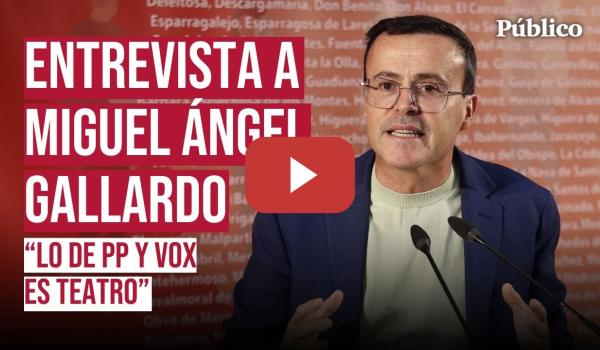 Embedded thumbnail for Miguel Ángel Gallardo: &quot;Guardiola ya se arrepiente de haber pulsado el botón rojo de las elecciones&quot;