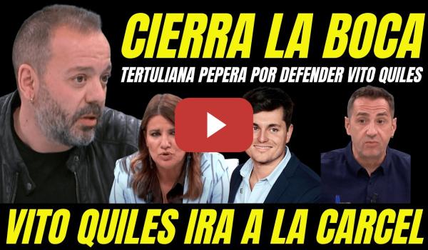Embedded thumbnail for ANTONIO MAESTRE REVIENTA A MARÍA CLAVER POR PEPERA Y DEFENDER A VITO QUILES