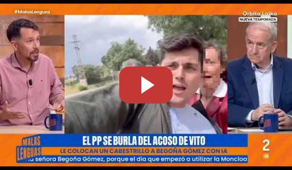 Embedded thumbnail for ¿Por qué el gobierno y el PSOE no hacen nada contra Vito Quiles?