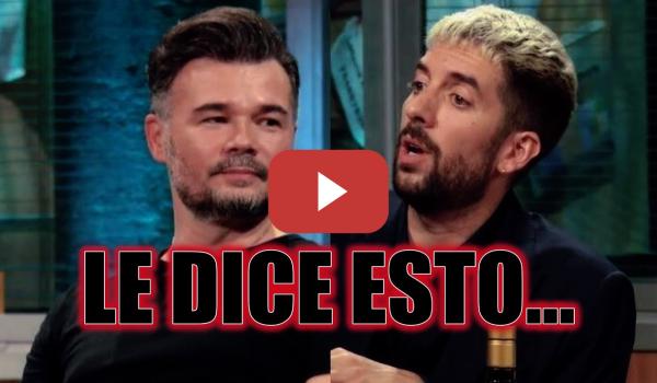 Embedded thumbnail for Gabriel Rufián sorprende a Broncano en &quot;La Revuelta &quot; y se hace viral con este mensaje