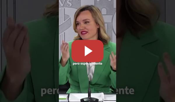 Embedded thumbnail for La despedida de Pilar Alegría como ministra: "Me voy con el corazón lleno, repleta de orgullo"