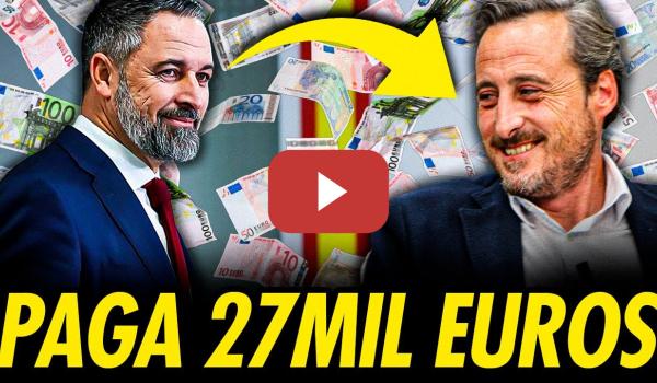 Embedded thumbnail for 27.000 EUROS AL MES COBRA EL PRINCIPAL ASESOR DE ABASCAL