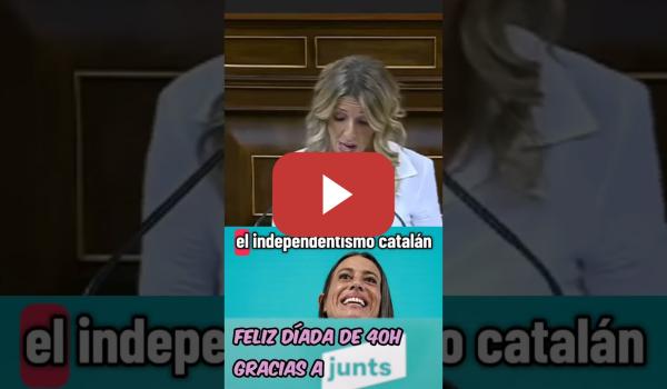 Embedded thumbnail for Junts SE VENDE A LA PATRONAL ESPAÑOLA para no reducir la jornada laboral a 37 horas