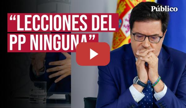 Embedded thumbnail for Así señala el GOBIERNO a AYUSO tras la sentencia de ÁBALOS: "Quien la hace la paga"