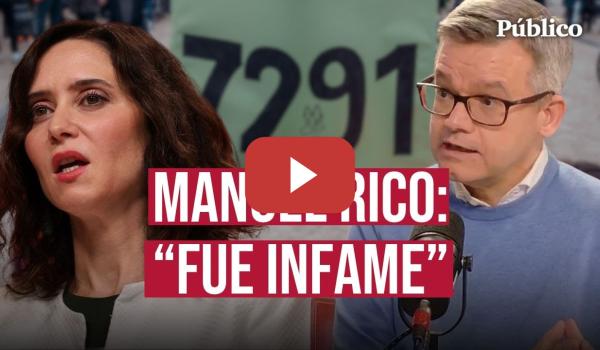 Embedded thumbnail for MANUEL RICO analiza la investigación contra ex altos cargos de Ayuso por las residencias