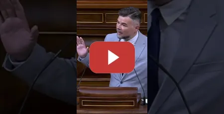 Embedded thumbnail for Gabriel Rufián pide CAZAR A FIGAREDO y tacha de TRAIDORES a VOX y a PP