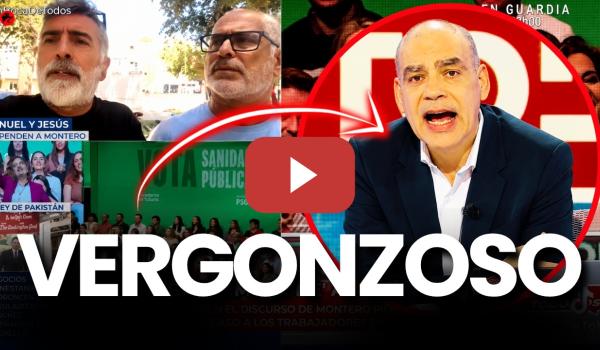 Embedded thumbnail for DOS TRABAJADORES se ENFRENTAN a NACHO ABAD en DIRECTO... y pasa esto