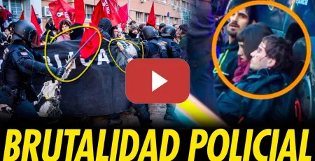 Embedded thumbnail for VIOLENCIA INACEPTABLE EN LA HUELGA INDEFINIDA POR LA EDUCACIÓN PÚBLICA EN MADRID