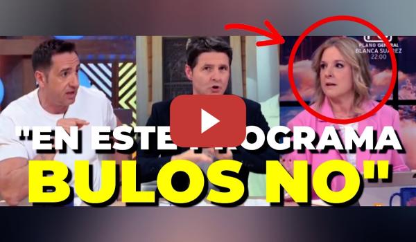 Embedded thumbnail for Jesús Cintora debe cortar en directo un bulo sobre Pablo Iglesias de una periodista de derechas